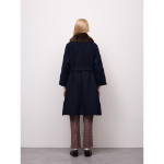 Uniqlo Belted A-Line Long Coat