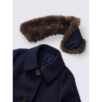 Uniqlo Belted A-Line Long Coat