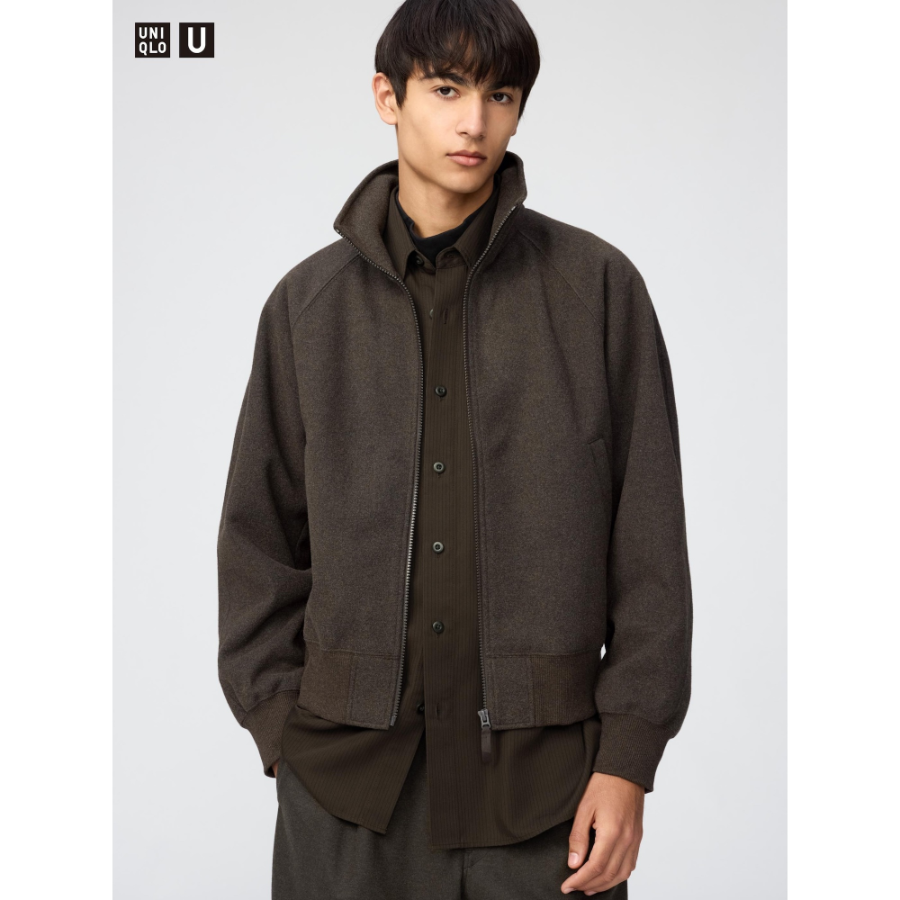 Uniqlo Brushed Full-Zip Blouson