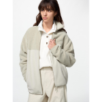 Uniqlo Fleece Full-Zip Jacket Colorblock