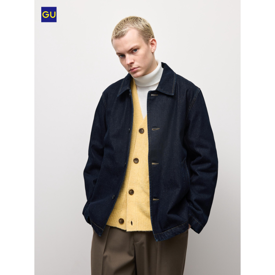 Uniqlo GU Denim Work Jacket