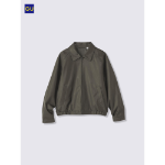 Uniqlo GU Faux Leather Zip-Up Jacket
