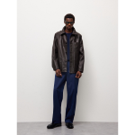 Uniqlo GU Faux Leather Coverall Jacket