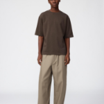 Uniqlo AIRism Cotton Oversized Crew Neck T (Short Sleeve)