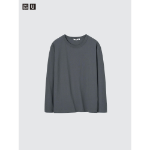 Uniqlo Wash Cotton Crew Neck T Long Sleeve