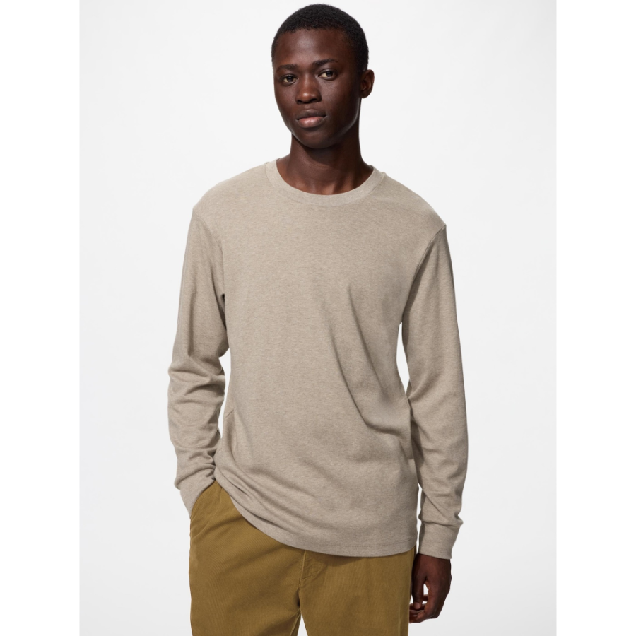 Uniqlo Soft Brushed Crew Neck T Long Sleeve