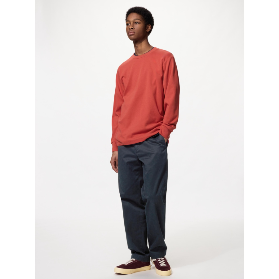 Uniqlo Soft Brushed Crew Neck T Long Sleeve