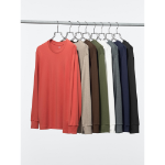 Uniqlo Soft Brushed Crew Neck T Long Sleeve