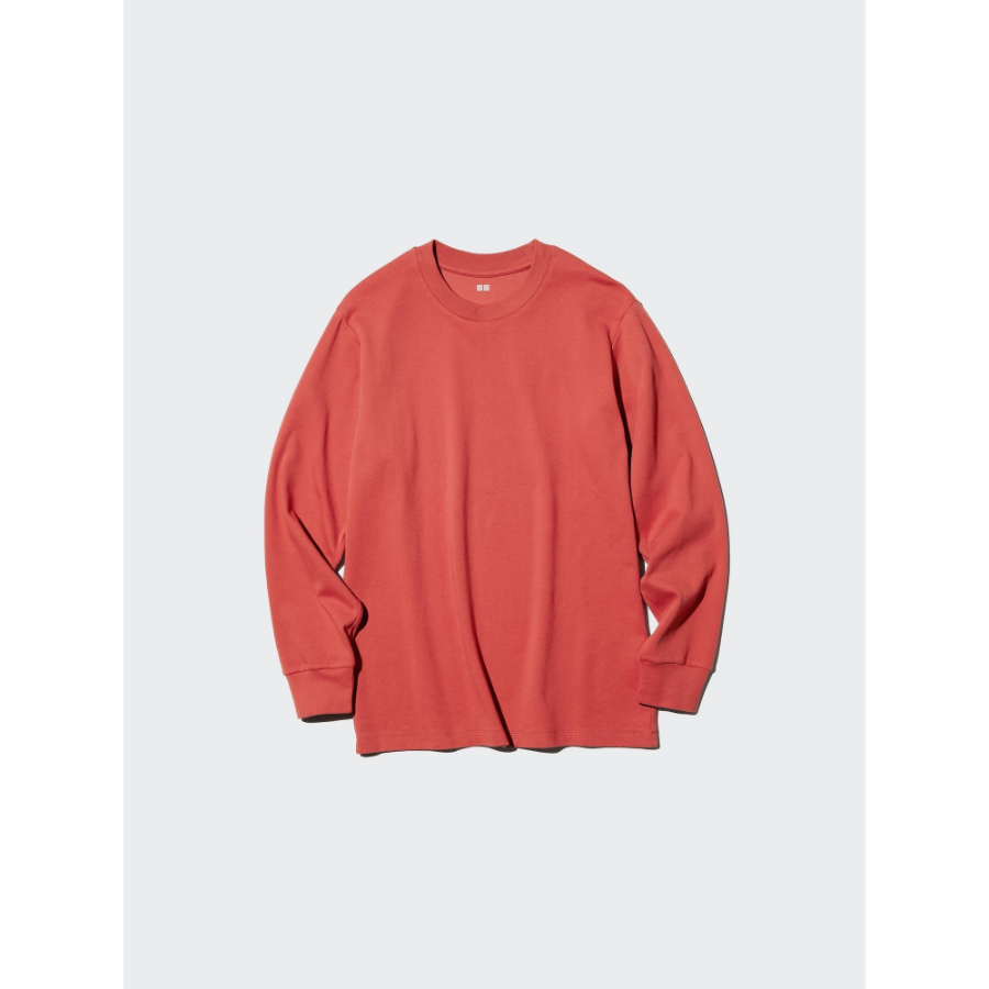 Uniqlo Soft Brushed Crew Neck T Long Sleeve