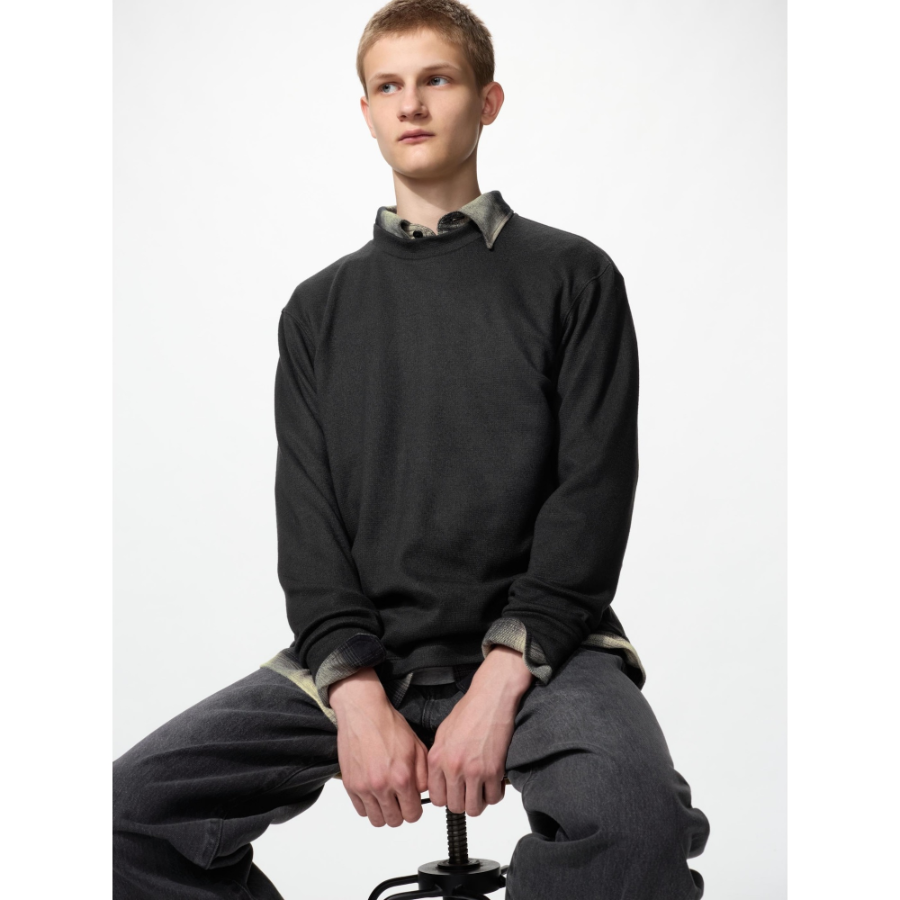 Uniqlo Soft Knit Long Sleeve T