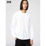 Uniqlo AIRism Cotton Crew Neck T Long Sleeve