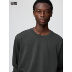 Uniqlo AIRism Cotton Stripe T Long Sleeve