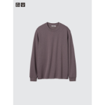 Uniqlo AIRism Cotton Stripe T Long Sleeve