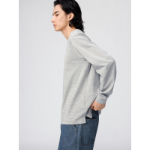 Uniqlo AIRism Cotton Stripe T Long Sleeve