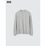 Uniqlo AIRism Cotton Stripe T Long Sleeve