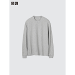 Uniqlo AIRism Cotton Stripe T Long Sleeve