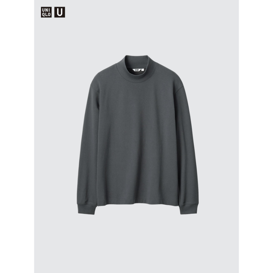 Uniqlo Mock Neck T Long Sleeve