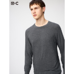 Uniqlo Heattech Cashmere Blend Crew Neck T (3/4 Sleeve)