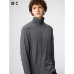 Uniqlo Heattech Cashmere Blend Turtle Neck T (3/4 Sleeve)