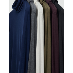 Uniqlo Heattech Cashmere Blend Turtle Neck T (3/4 Sleeve)