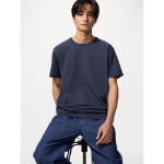Uniqlo AIRism Cotton Crew Neck T