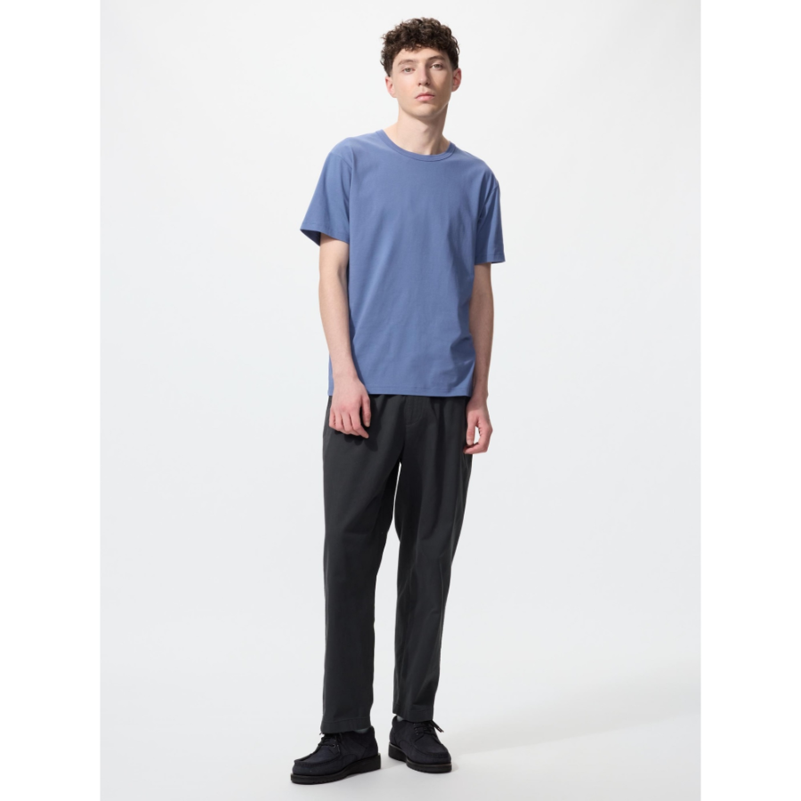 Uniqlo AIRism Cotton Crew Neck T