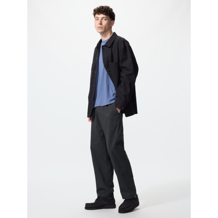 Uniqlo AIRism Cotton Crew Neck T