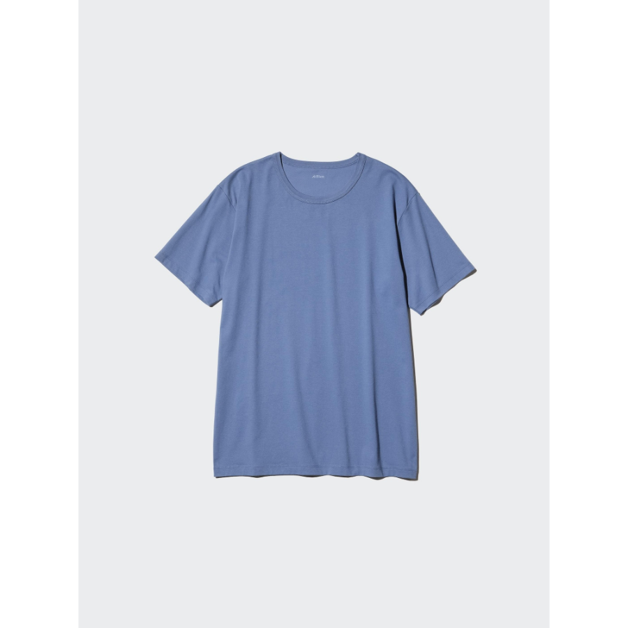 Uniqlo AIRism Cotton Crew Neck T