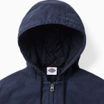 Dickies Duck Canvas Hoodie Jacket — Navy