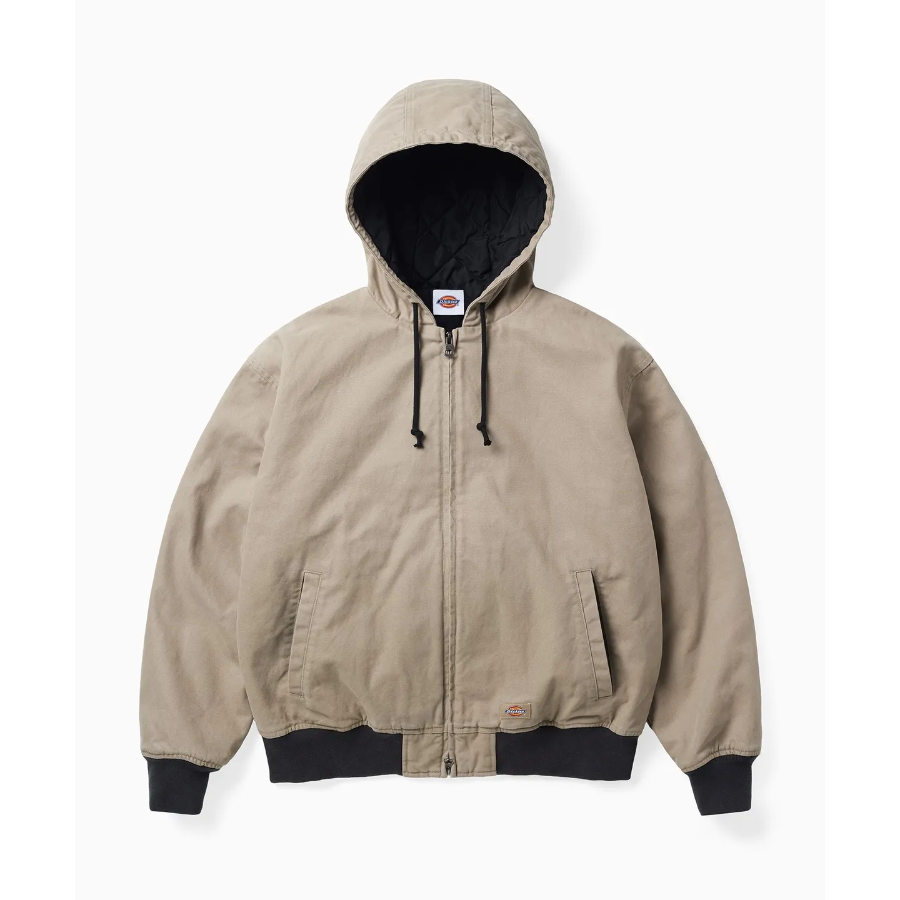 Dickies Duck Canvas Hoodie Jacket — Desert Sand