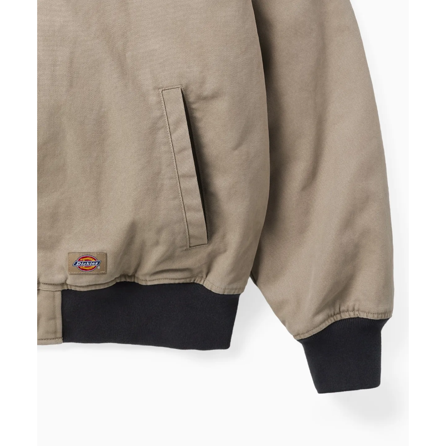 Dickies Duck Canvas Hoodie Jacket — Desert Sand