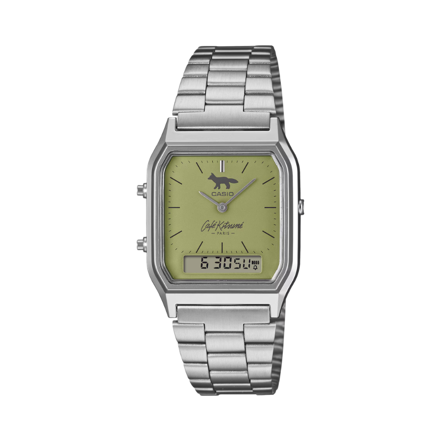 Casio x Maison Kitsune Cafe AQ-230ECK-3A