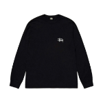 Stussy Basic Stussy LS T-Shirt Black