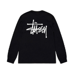 Stussy Basic Stussy LS T-Shirt Black
