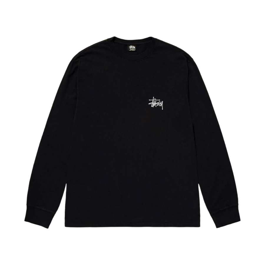 Stussy Basic Stussy LS T-Shirt Black