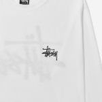 Stussy Basic Stussy LS T-Shirt White