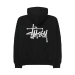 Stussy Basic Zip Hoodie Black