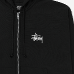 Stussy Basic Zip Hoodie Black
