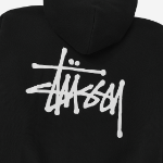 Stussy Basic Zip Hoodie Black