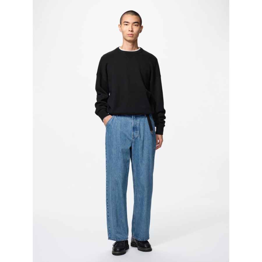Uniqlo Baggy Straight Jeans