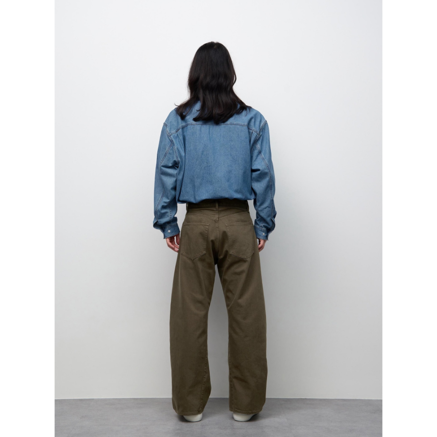 Uniqlo GU 3D Barrel Leg Jeans