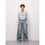 Uniqlo GU 3D Barrel Leg Jeans