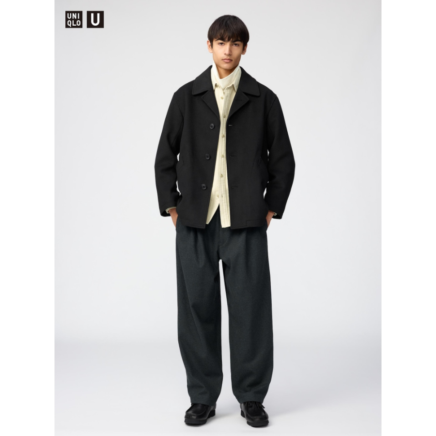 Uniqlo Brushed Jersey Wide Pants