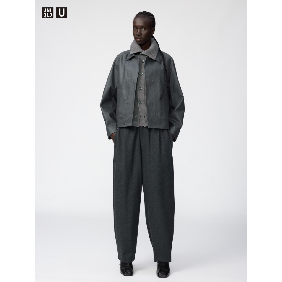 Uniqlo Brushed Jersey Wide Pants