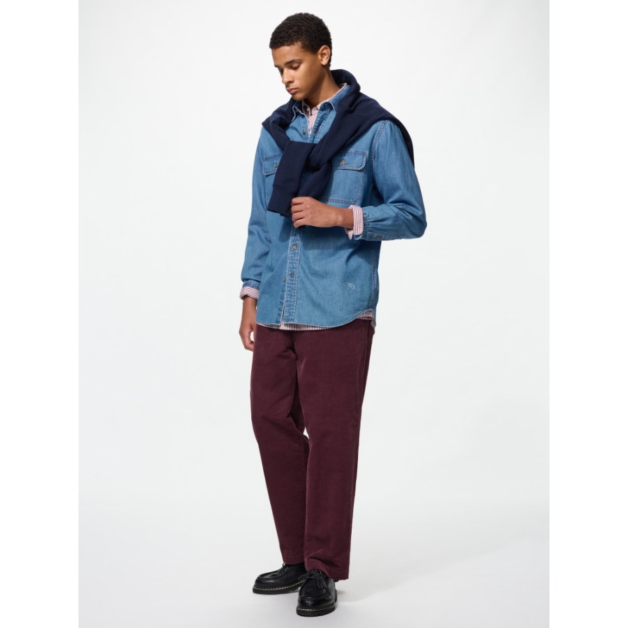 Uniqlo Corduroy Easy Ankle Pants