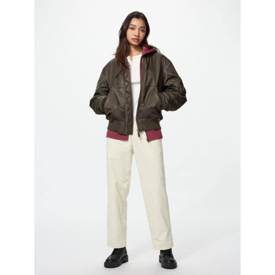 Uniqlo Corduroy Easy Ankle Pants