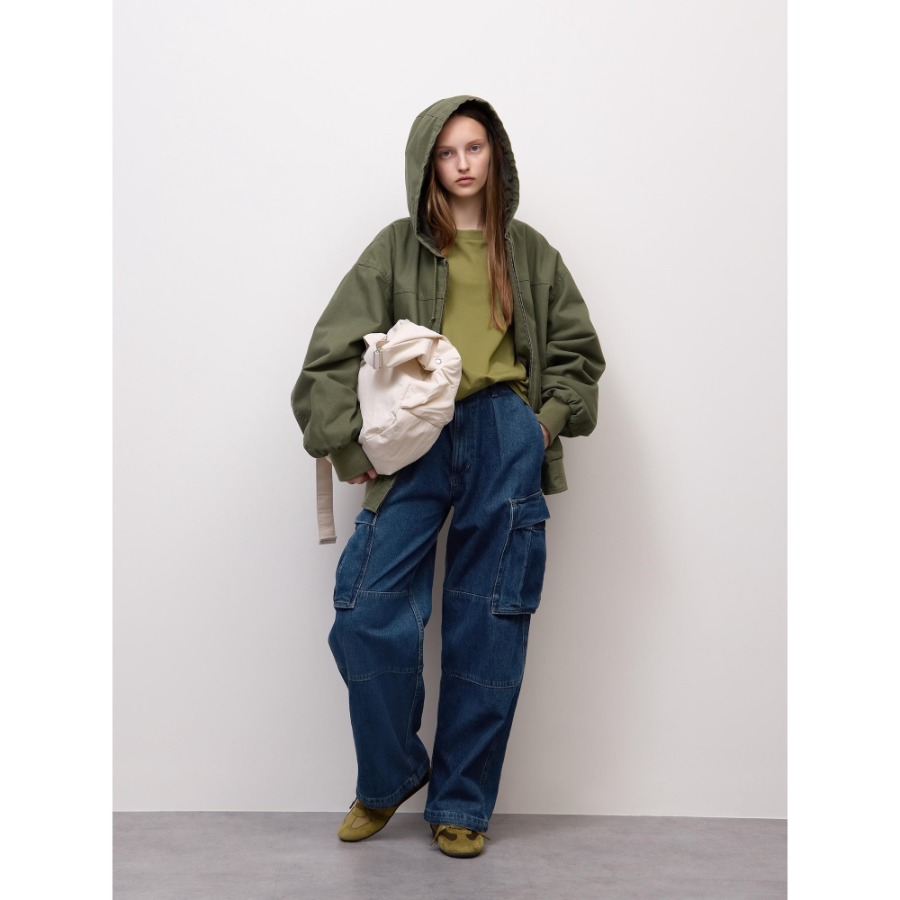 Uniqlo Wide Cargo Pants