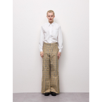 Uniqlo Checked Wide Flare Pants