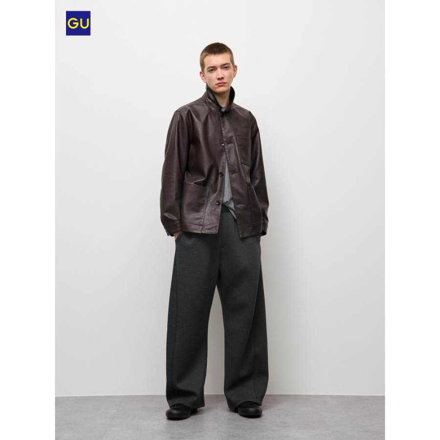 Uniqlo Smooth Sweat Barrel Leg Pants
