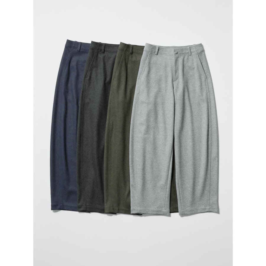 Uniqlo Brushed Jersey Barrel Leg Pants